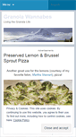 Mobile Screenshot of granolawannabes.wordpress.com
