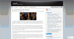Desktop Screenshot of aktualia.wordpress.com