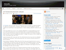 Tablet Screenshot of aktualia.wordpress.com