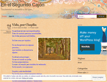 Tablet Screenshot of enelsegundocajon.wordpress.com