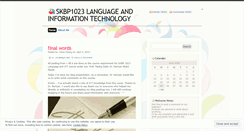 Desktop Screenshot of irenechc89ukm.wordpress.com