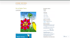 Desktop Screenshot of comicmundo.wordpress.com