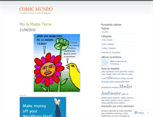 Tablet Screenshot of comicmundo.wordpress.com