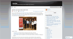 Desktop Screenshot of datatipp.wordpress.com