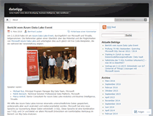 Tablet Screenshot of datatipp.wordpress.com