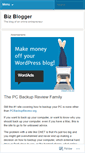 Mobile Screenshot of bizblogger.wordpress.com