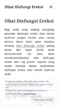 Mobile Screenshot of obatdisfungsiereksi1.wordpress.com