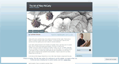 Desktop Screenshot of marymccarty.wordpress.com