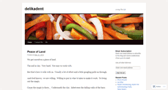 Desktop Screenshot of delikadent.wordpress.com