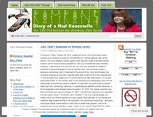 Tablet Screenshot of kimkinsdiettruth.wordpress.com