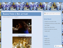 Tablet Screenshot of considerazioniebipolari.wordpress.com