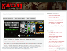 Tablet Screenshot of kwatsanradio.wordpress.com