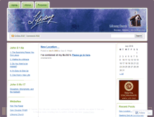 Tablet Screenshot of lifesongchurch.wordpress.com