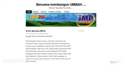 Desktop Screenshot of imp2u.wordpress.com