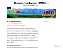 Tablet Screenshot of imp2u.wordpress.com