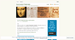 Desktop Screenshot of leonardocerform.wordpress.com