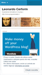 Mobile Screenshot of leonardocerform.wordpress.com