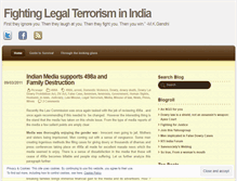 Tablet Screenshot of legalterror.wordpress.com