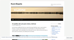 Desktop Screenshot of kuoniespana.wordpress.com