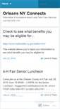 Mobile Screenshot of orleansnyconnects.wordpress.com