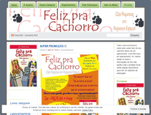 Tablet Screenshot of felizpracachorro.wordpress.com