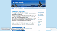 Desktop Screenshot of gokhansenyuz.wordpress.com