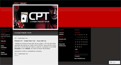 Desktop Screenshot of cuiabapokertour.wordpress.com