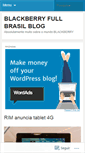 Mobile Screenshot of blackberryfull.wordpress.com