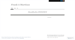 Desktop Screenshot of frankamartinez.wordpress.com