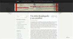 Desktop Screenshot of cristinaverbena.wordpress.com