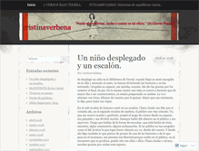 Tablet Screenshot of cristinaverbena.wordpress.com