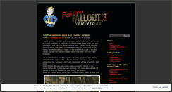 Desktop Screenshot of failingfalloutnewvegas.wordpress.com