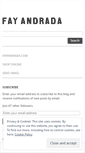 Mobile Screenshot of fayandrada.wordpress.com