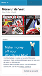 Mobile Screenshot of moravudevest.wordpress.com