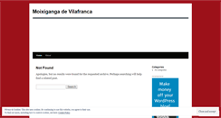 Desktop Screenshot of moixiganga.wordpress.com