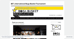 Desktop Screenshot of ibtbologna.wordpress.com