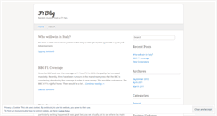 Desktop Screenshot of f1king.wordpress.com