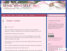 Tablet Screenshot of bbsearchingself.wordpress.com
