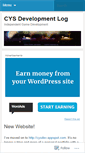 Mobile Screenshot of cysdl.wordpress.com