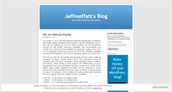 Desktop Screenshot of jeffmoffatt.wordpress.com