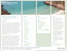 Tablet Screenshot of entrechegadasepartidas.wordpress.com