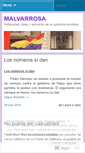 Mobile Screenshot of malvarrosa.wordpress.com