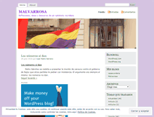 Tablet Screenshot of malvarrosa.wordpress.com