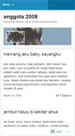 Mobile Screenshot of anggota2008.wordpress.com