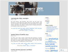 Tablet Screenshot of anggota2008.wordpress.com