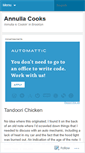 Mobile Screenshot of annullacooks.wordpress.com
