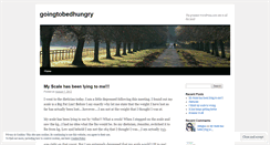 Desktop Screenshot of goingtobedhungry.wordpress.com
