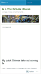 Mobile Screenshot of alittlegreenhouse.wordpress.com