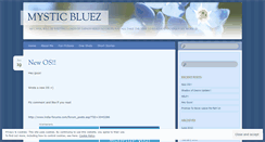 Desktop Screenshot of mysticbluez.wordpress.com