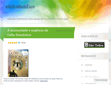Tablet Screenshot of ebdsubsidios.wordpress.com